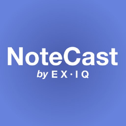 NoteCast: Podcast Player App w logo