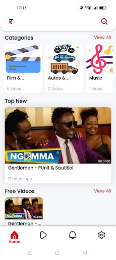 Android application Tazama Video screenshort