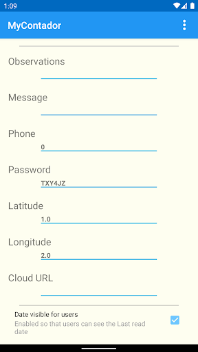 MyContador Screen 3