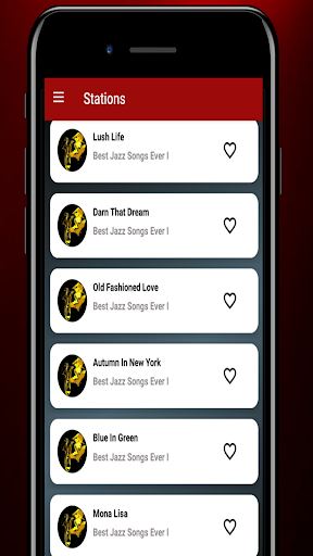 Jazz Radio Music Screen 3