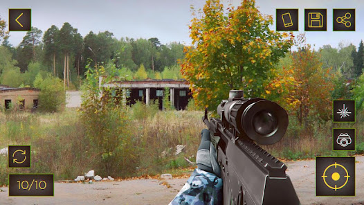 Captura de Pantalla 5 Weapons Camera 3D AR android