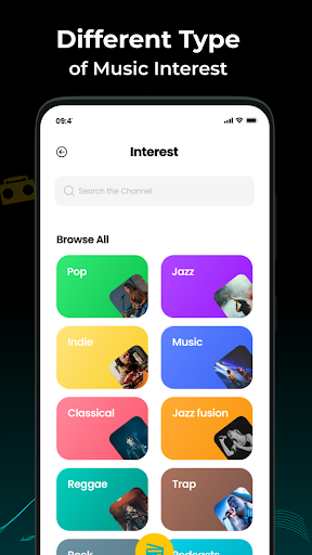 FM Radio: radio tuner Screen 3