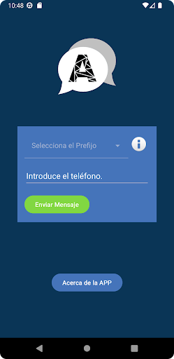 Android application Whats No Contact screenshort