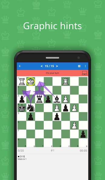 Mate in 1 (Chess Puzzles) banner