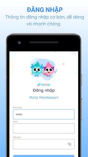 Android application Tomia AI Assistant screenshort