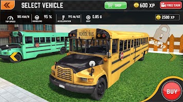 Offroad School Bus Driving Simulator