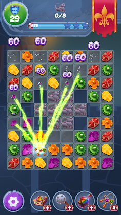 Castle Crush Match 3 Heroes - Screenshot 4