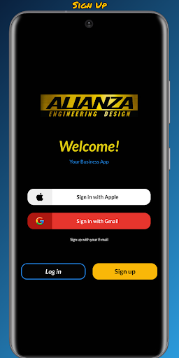 Android application Alianza Business screenshort