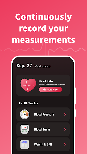 BP Care - Heart Rate Monitor Screenshot 3 - AppWisp.com