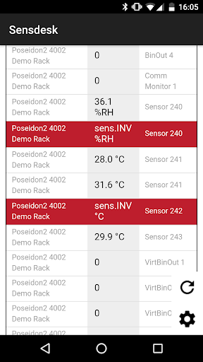 SensDesk Mobile Screen 2
