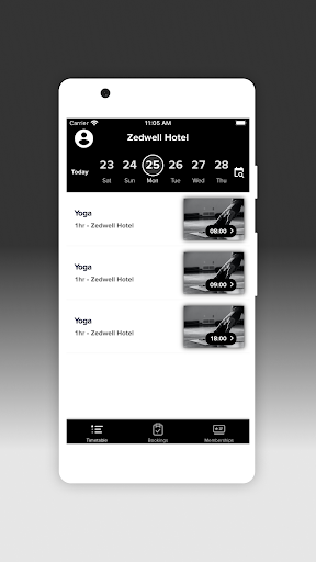 Zedwell GYM Screen 2