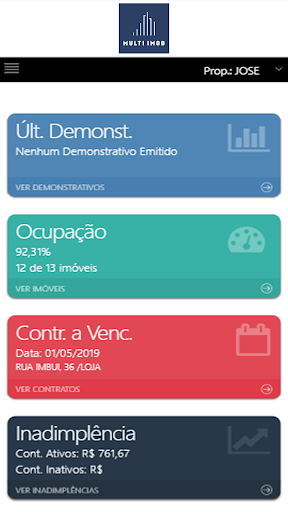 Android application MULTI IMOB screenshort