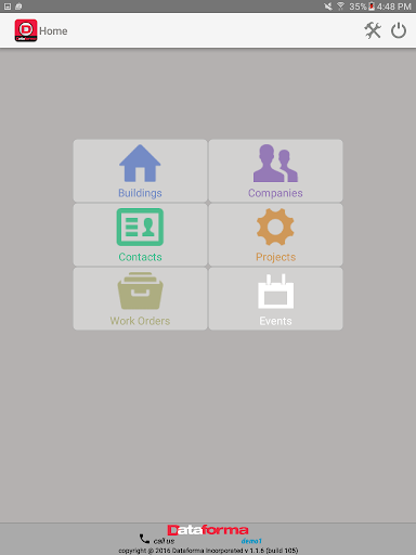 Dataforma 2.0 Screen 2