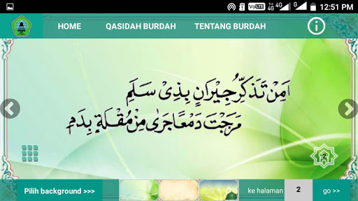 Majelis Burdah MTs. At-Taqwa