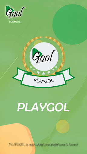 Android application PLAYGOL screenshort