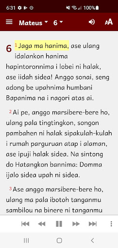 Batak, Simalungun Bible Screen 2