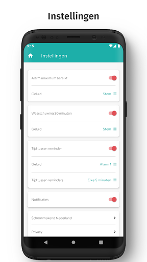 Wassteel app Screen 3