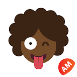 AfroMoji - African Afro Emoticon Stickers icon