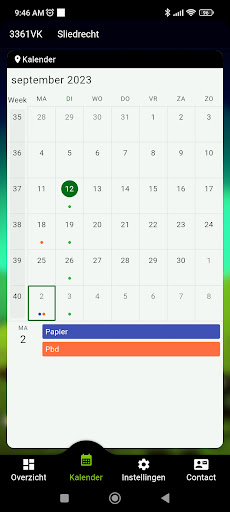 Vieze Geit Afvalkalender Screen 3