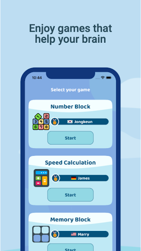Android application Brain Muscle Gym screenshort