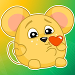 Cover Image of Download WASticker Mouse stickers  APK