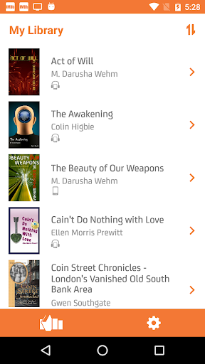 Scribl Audiobooks Screen 2
