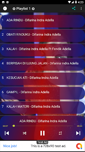 Android application OM Adella Dangdut Koplo 2024 screenshort