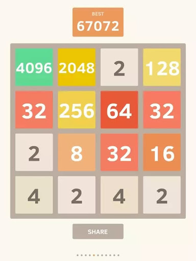2048: New Puzzle Screen 2