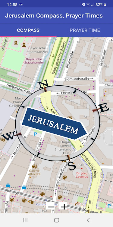 Jerusalem Compass & Schedule - 5.9.5 - (Android)