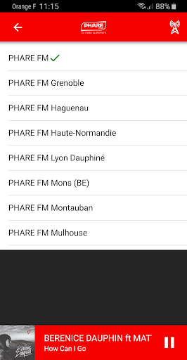 PHARE FM Screen 3