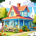 Herunterladen House Color - Paint by number Installieren Sie Neueste APK Downloader