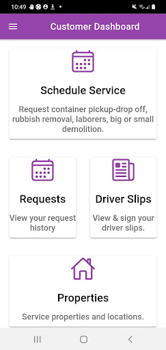 Android application BSCNJ screenshort