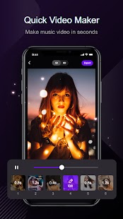 Vieka: Music Video Editor, Effect and Filter Screenshot