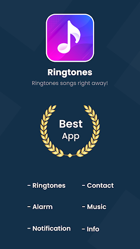 Android application Ringtones for Android 2024 screenshort