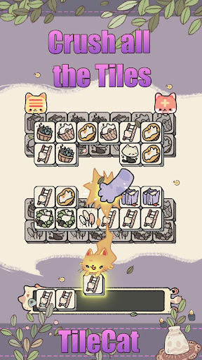 Android application Tile Cat - Triple Match Puzzle screenshort