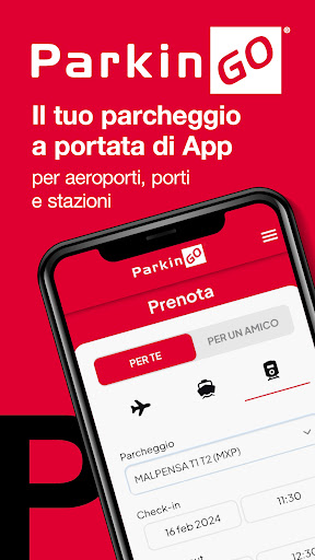 Android application ParkinGO screenshort