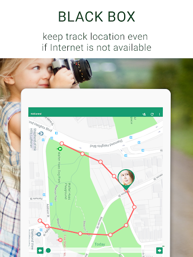 Family GPS tracker KidsControl  Screenshots 10