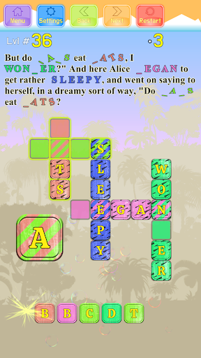 Alice in Wonderland Crossword