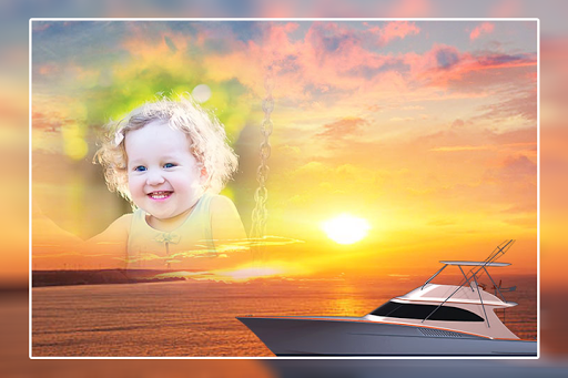 Sunset Photo Frames Screen 2