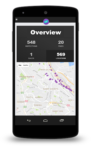 Android application Mobiride screenshort
