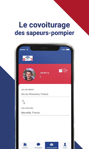 Android application MobiSDIS screenshort