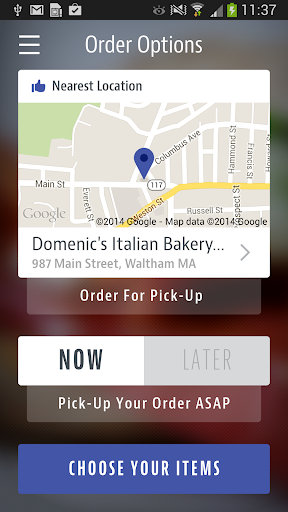 Android application Domenic's screenshort