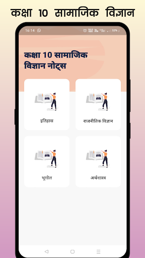 Android application Class 10 Social Science Notes screenshort