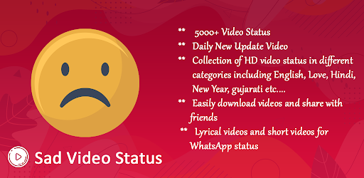 Sad Video Status Sad Status التطبيقات على Google Play