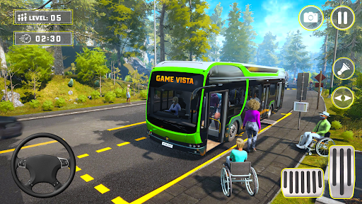 Offroad City Bus Sim: Bus Game Screen 3