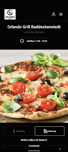 Android application Orlando Grill Baddeckenstedt screenshort