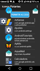 Imágen 10 Iconos Flotantes android