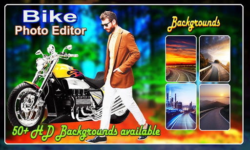 Android application Bike Photo Frame Editor screenshort