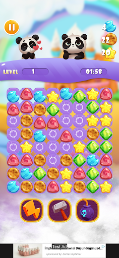 Jelly Panda Match Screen 3