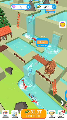 Android application My Fishery Idle screenshort